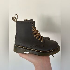 DR MARTENS KIDS 1460 JUNIOR WILDHORSE LAMPER Size 12